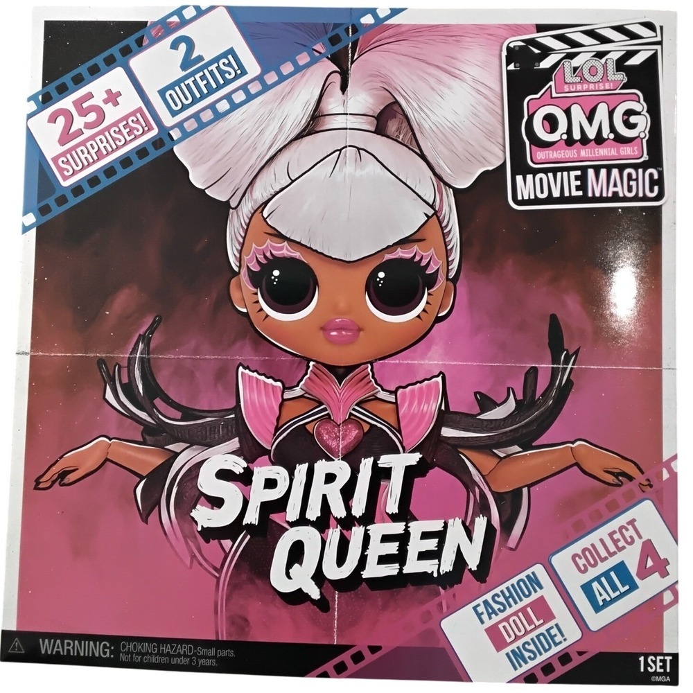 LOL Surprise OMG Magic Spirit Queen Fashion Doll w 25 Surprises 2 Outfits NEW